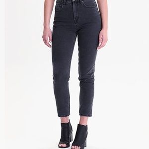 American Eagle "Faded Black" Mom Jeans